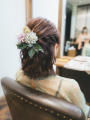 ★肩ボブヘアのハーフアップスタイル★ ★肩ボブヘアのハーフアップスタイル★