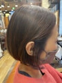 イヤーカラー+ボブ