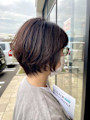 大人女性ふんわりショート☆小林