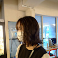 ぱつっとボブ