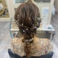 結婚式キラキラ≪ヘアアレンジ≫