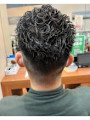 刈上げパーマ