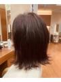 ツヤ髪外ハネボブ
