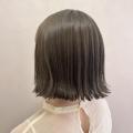 【&ONE 自由が丘】オリーブベージュ×ボブスタイル