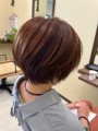 丸みショートスタイル