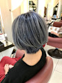 10代20代/大人可愛い/シルバーアッシュ/グレー/ブリーチ