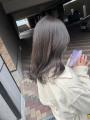 髪質改善カラー　アッシュグレージュ20代30代40代
