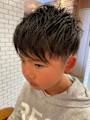 キッズカット ツーブロック