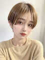 	 大人可愛い20代30代40代丸みベリーショート◎