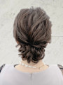 結婚式お呼ばれ ヘアセット mt___213r