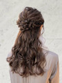 結婚式お呼ばれ ヘアセット mt___213r