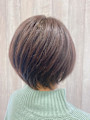 白髪染め/グラデーションボブ