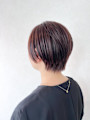 【 ナチュラル　ショートボブ 】