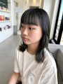 バングカラー/フェイスフレーミング/20代/30代