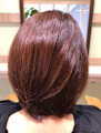 hair design perche×ミディアム