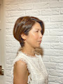 30代、40代、50代　大人くびれショートボブ