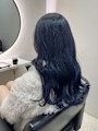 《韓国ヘア》ブルーブラック