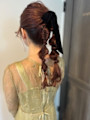 結婚式お呼ばれヘアセット