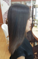 毛髪修復縮毛矯正&ナチュラルベージュブラウンカラー&カット