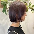 《イーズ鎌倉》丸みが可愛いナチュラルなボブヘア/秋冬ヘア