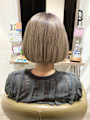 オシャレにグレイヘアを