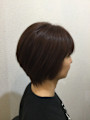 お手軽ショートボブ