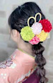 お着物、パーティー、ヘアセット