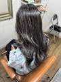 ハイライトグレージュエギョモリ韓国ヘア
