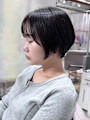 【稲垣】小顔愛されフェミニン丸みショートボブ