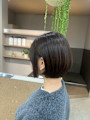 前下がりショートボブstyle