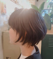 ナチュラルツーブロック ショートスタイル