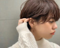アッシュブラウン☆ショートスタイル