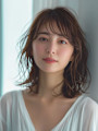 エレガントな印象で美人度アップ★ボリュームアップパーマ