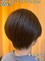 首回りスッキリふんわりショートボブ♪