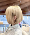 ハイトーンカラー×ショートボブ