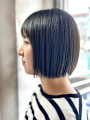 顎ラインショートボブ