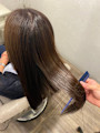髪質改善ヤクジョカラーで作るマロンブラウン