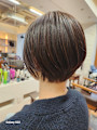 マッシュベースショートヘア