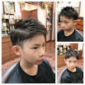 大人っぽいキッズカット