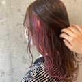 パープルインナーカラー＊