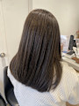 【青葉区】【髪質改善カラー】伸ばしかけ春は艶ブラウンで決まり