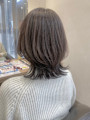 ≪スタイリングが楽ちん♪≫軽やかミディアムくびれヘア