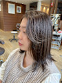 大人可愛いミディアムスタイル
