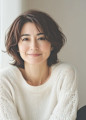 大人の女性に似合うミディアムボブ