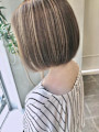 Apiuz Hair ハイライトｘボブ