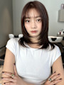韓国レイヤーレイヤーカット顔まわりカット小顔10代20代渋谷