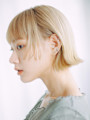 《カーキベージュ×ミニボブ》Ash武蔵小杉