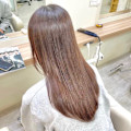 縮毛矯正、髪質改善ストレート