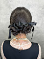 ツインのカチモリお団子ヘア