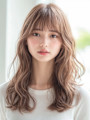 大人可愛いロングヘア